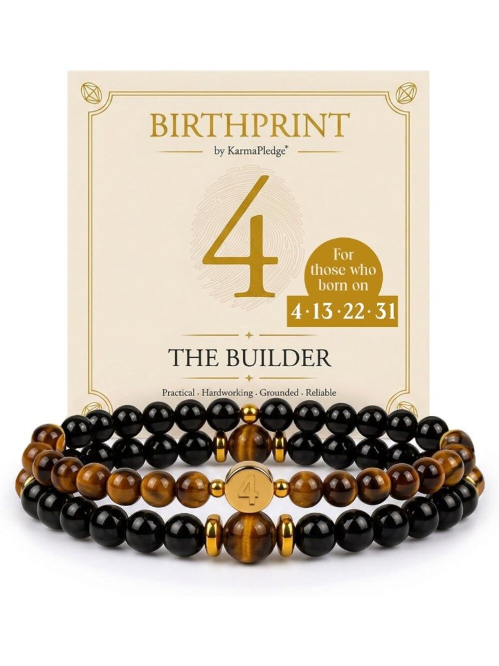 18K Gold Plated Crystal Bracelets - Unique Birthday Gifts for Him & Her